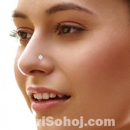 7 Star Diamond Nose-Pin